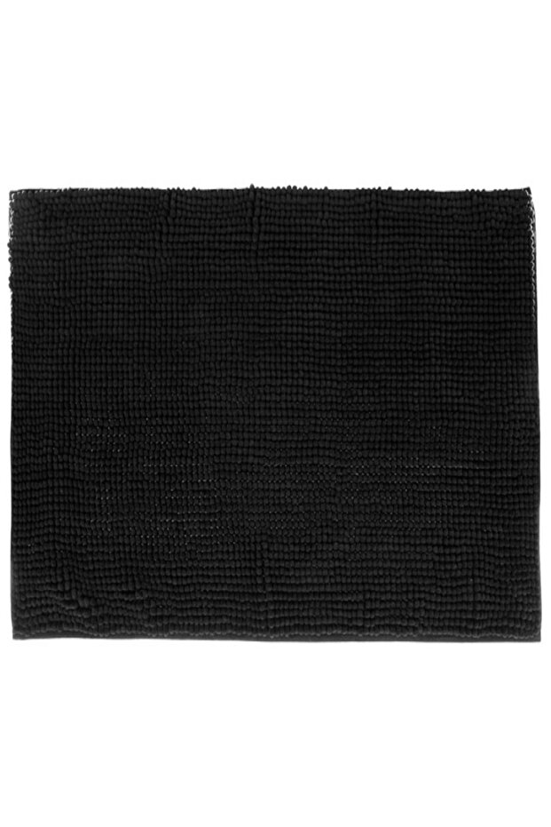 Anti-Slip Rectangular Chenille Bath Mat - 1