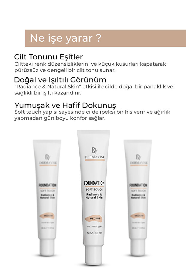 Foundation Medium 40 ml - 2