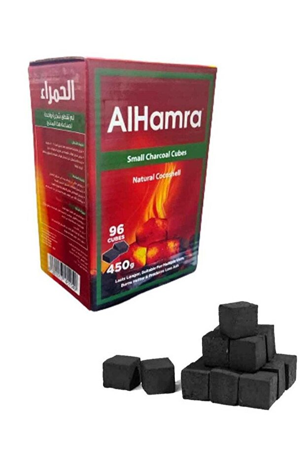 فحم الحمرا الطبيعي من قشور جوز الهند
