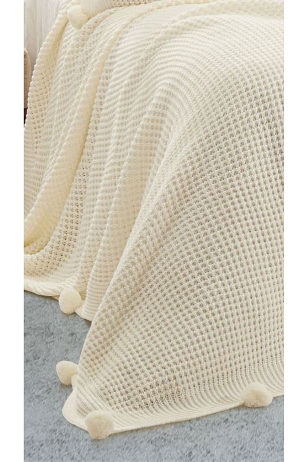 ROSSE Çift Kişilik Triko Yatak Seti 240 x 260 cm KEMİK - 2
