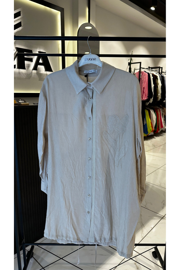 GÖĞSÜ TAŞLI TUNİK - 1