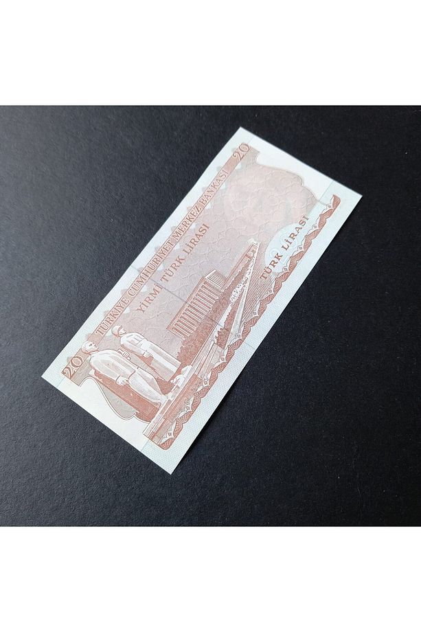 399636856c0919d0c2 6.Emisyon 3.Tertip G55 Serisi Çil 20Lira Eski kağıt para - 6