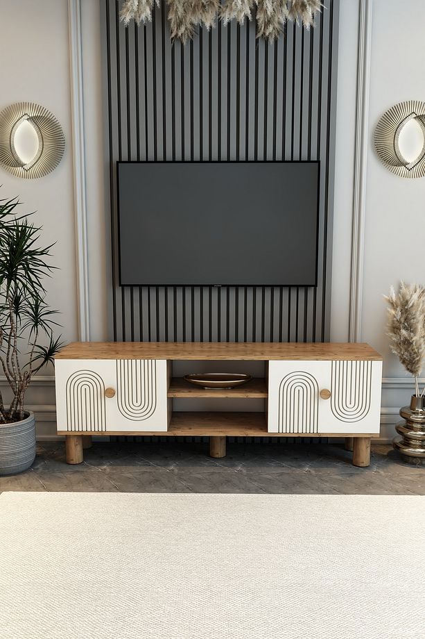 Bohem Tv Sehpasi Mdf Mebran Kapak - 3