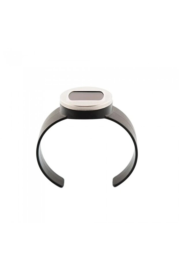 Digital Wine Thermometer, Plastic Strap, Black - 1