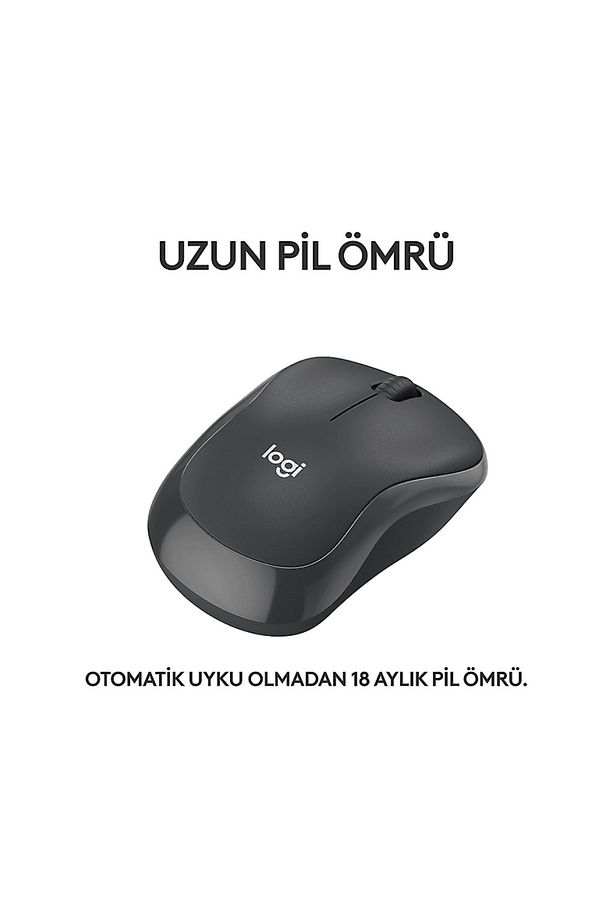 M240 Graphit Mouse + Nomad Laptop Sırt Çantası - 5