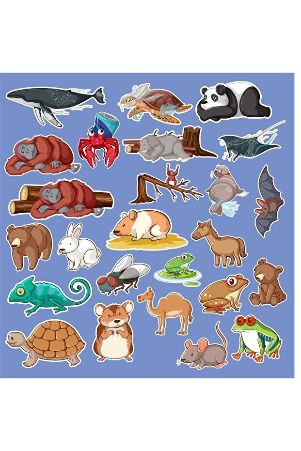 حزمة ملصقات الحيوانات - 2