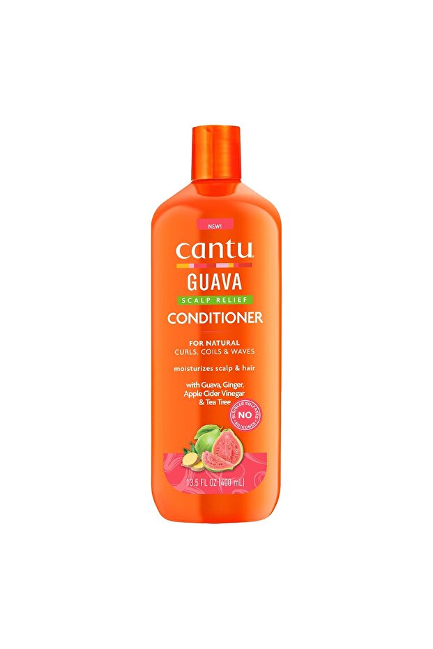 Guava & Ginger Anti-Dandruff Shampoo 400 ml Flake Control & Scalp Refresh with Shea Butter, - 1