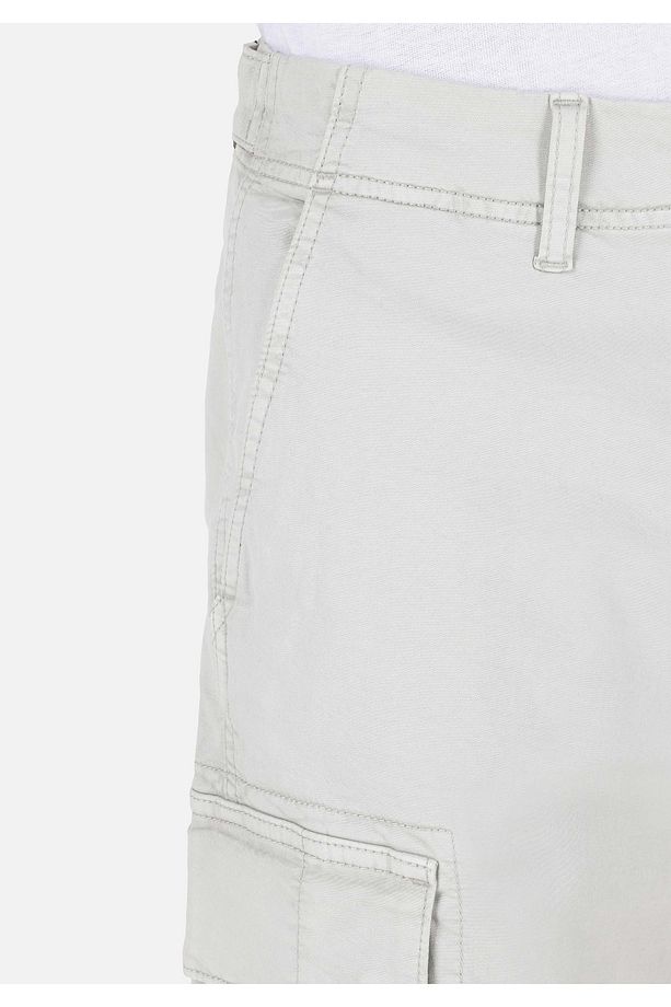 Regular Fit Orta Bel Düz Erkek Taş Şort - 5