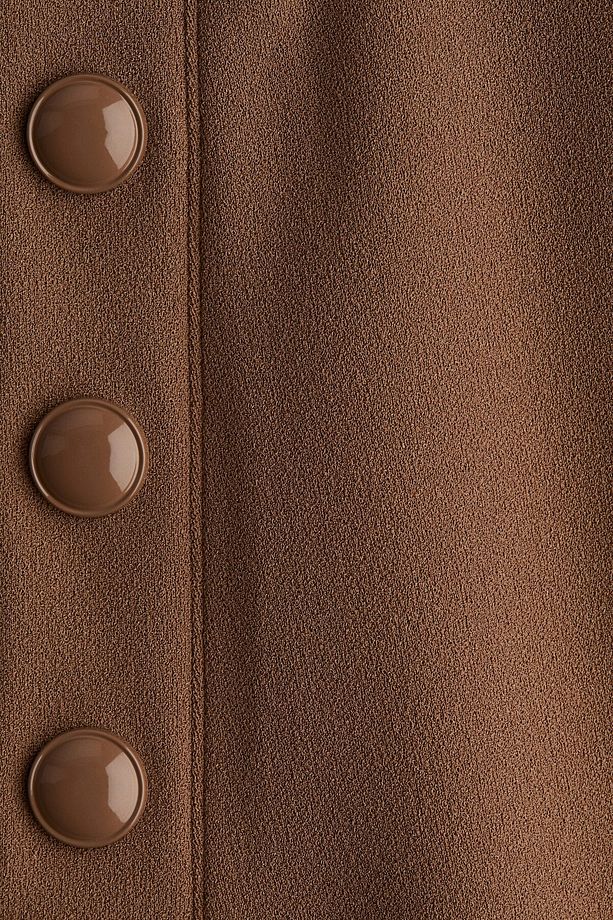 Önü Düğmeli Pantolon - 5