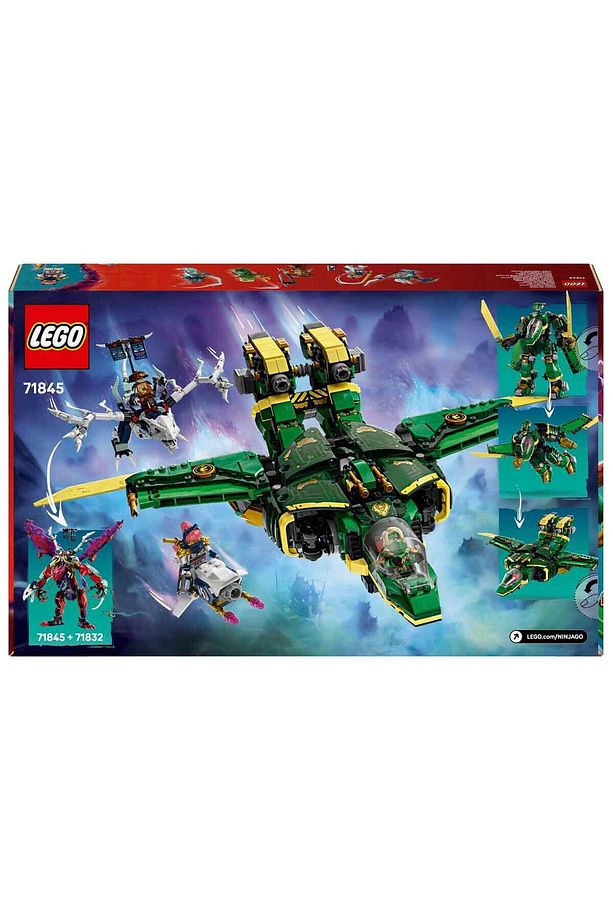 NINJAGO Lloyd’un Jet Robotu 71845 - 9 Yaş ve Üzeri Çocuklar için 5 Minifigür ve Ejderha - 4