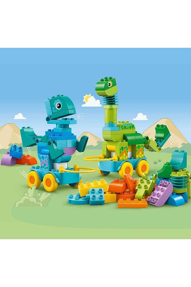DUPLO Kasabası 3’ü 1 Arada Tekerlekli Dinozorlar 10451 - 3 Yaş ve Üzeri Çocuklar için E - 8