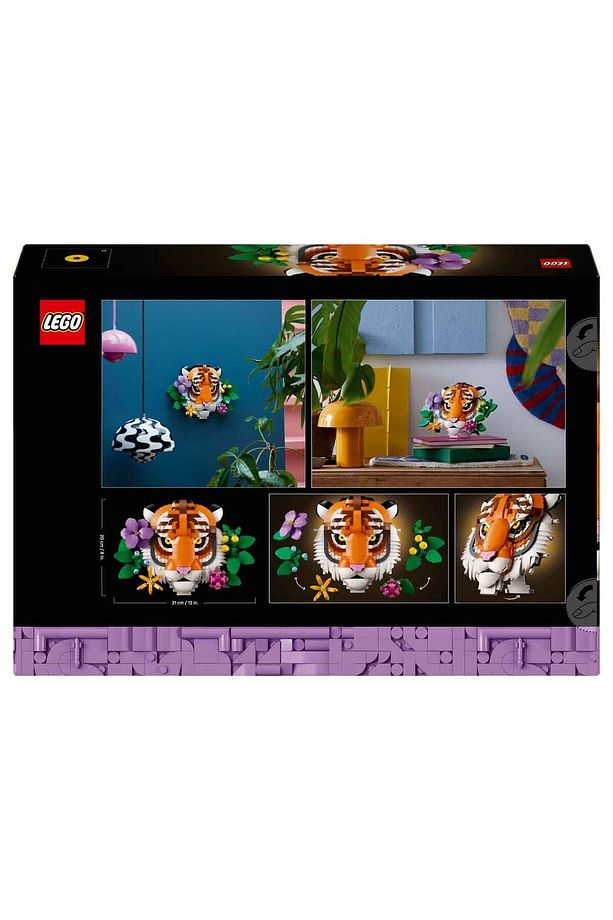Fauna Koleksiyonu – Kaplan 31217 - Yetişkinler için Çiçekli Dekoratif Model Yapım Se - 4