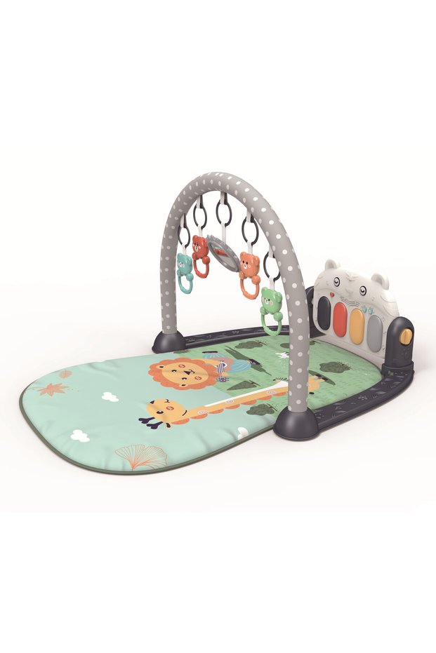 Baby Gyms Play Mats Non-Toxic Musical Piano Play Indoor Mat Center With Melodies Rattle 93901G
