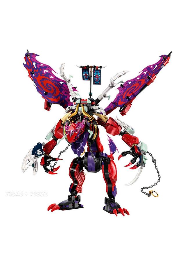 NINJAGO Lloyd’un Jet Robotu 71845 - 9 Yaş ve Üzeri Çocuklar için 5 Minifigür ve Ejderha - 6