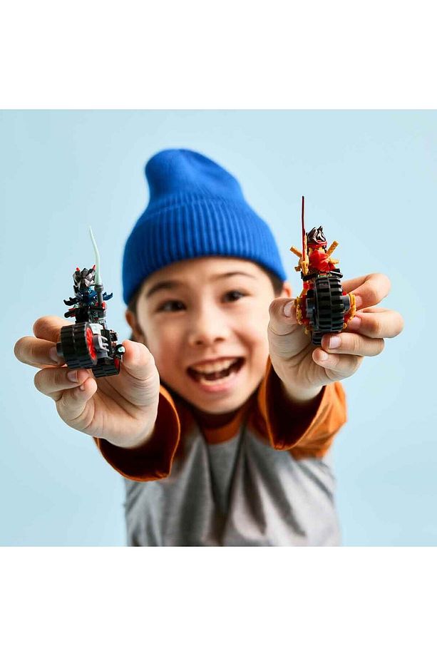 NINJAGO Kai’nin Motosiklet Hız Yarışı 71838 - 6 Yaş ve Üzeri Çocuklar için 2 Ninja Mo - 6