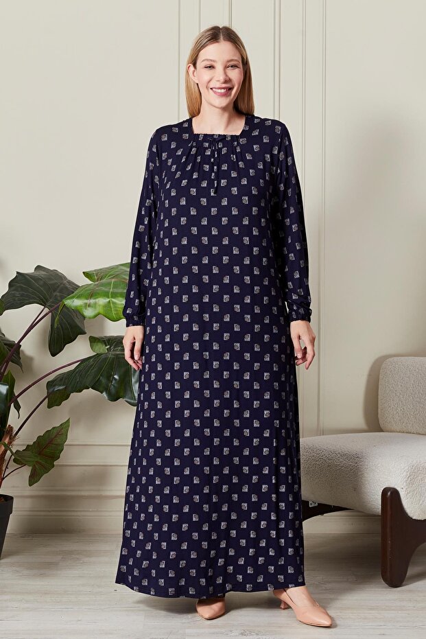 Women's Plus Size Square Neck Dress