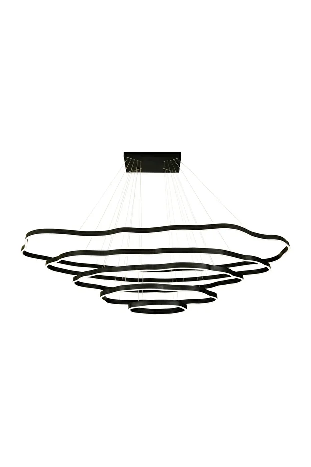 Yüksek Tavan Led Avize Sarkıt Everest 220*100 Cm Dimmer ve Kumandalı - 1