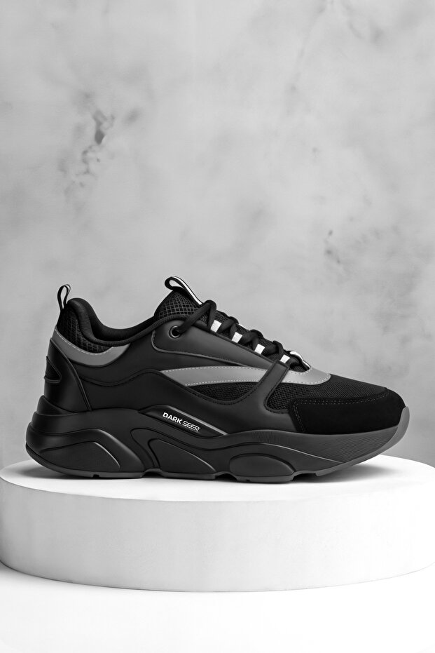 Siyah Unisex Sneaker - 1