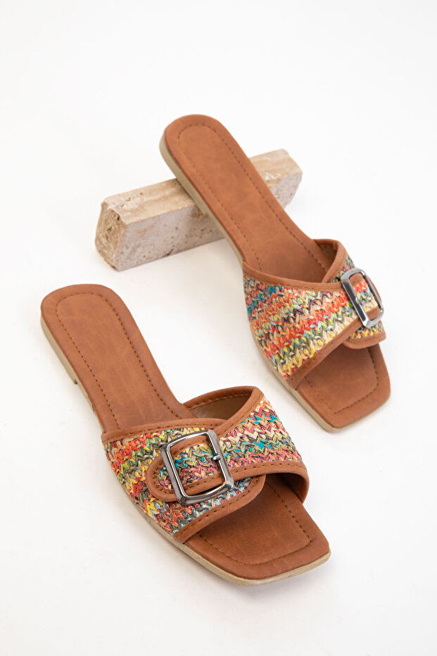 Taba-Multi Kadın Terlik 20711 - 4