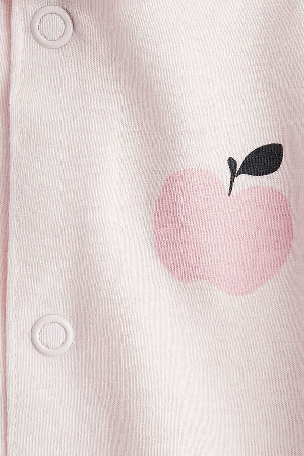 2’li Pamuklu Jarse Tulum Pijama - 3