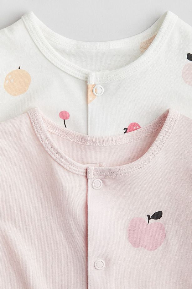 2’li Pamuklu Jarse Tulum Pijama - 2