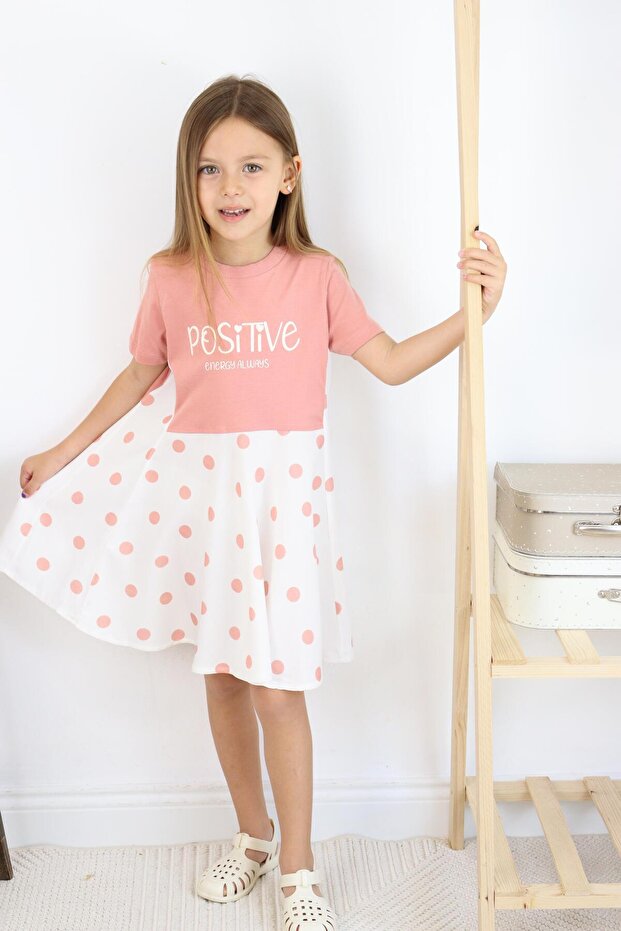 Puantiyeli Elbise - 1