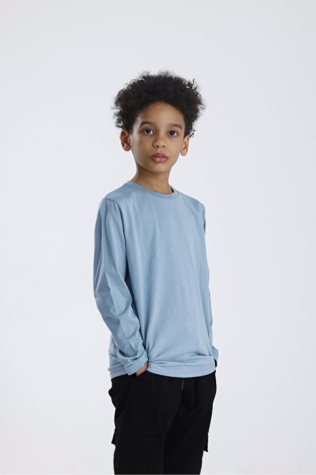 Basic Uzun Kol Tişört - 4