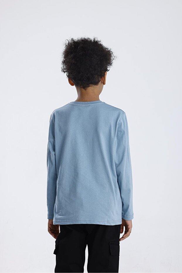 Basic Uzun Kol Tişört - 5