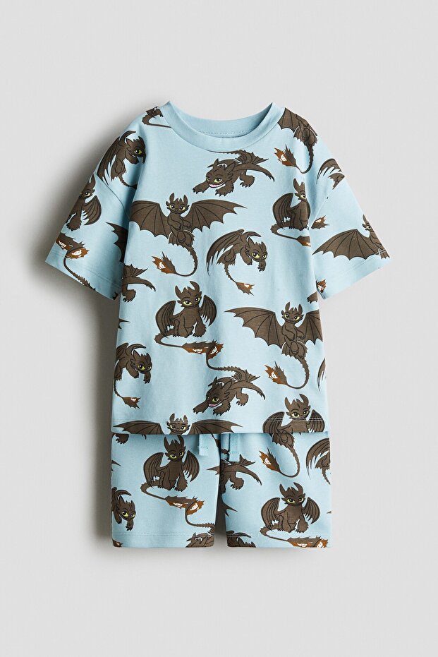 2 Parçalı Baskılı Set - 1