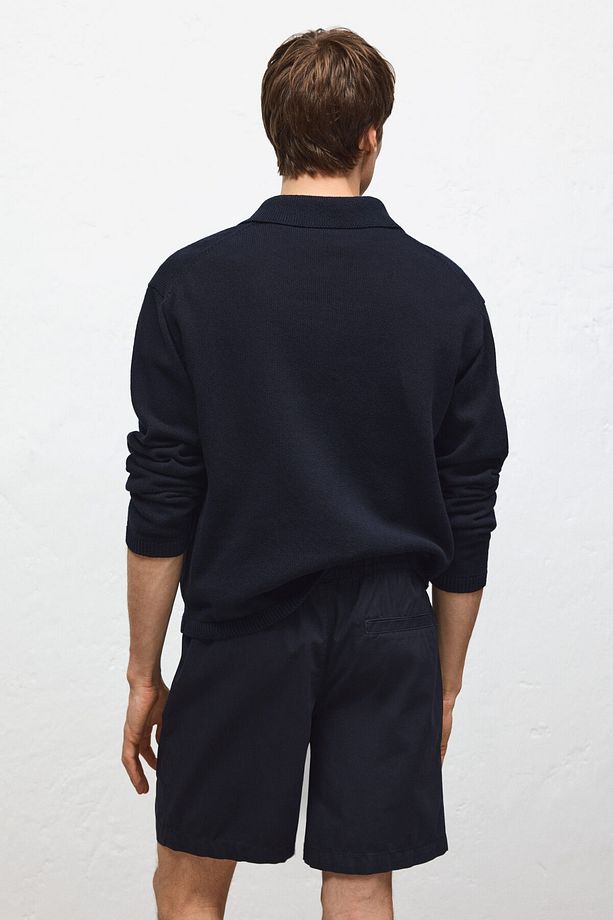 Kanvas Şort Regular Fit - 5