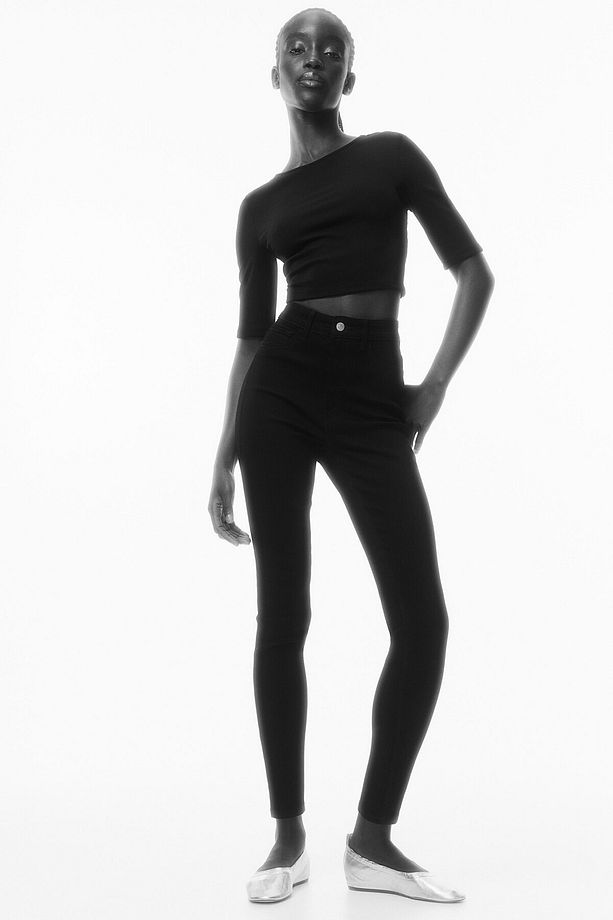 Ultra High Ankle Jeggings - 2