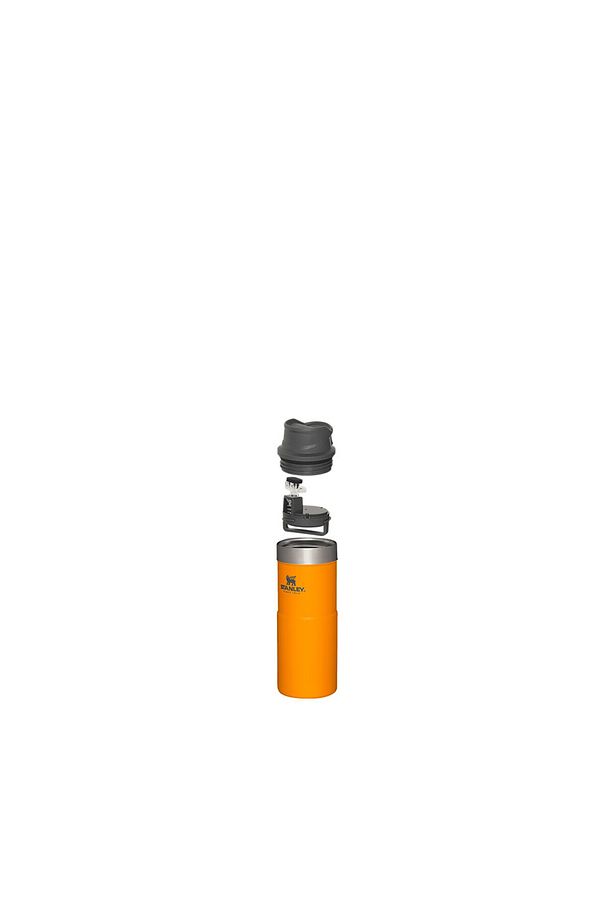 10-09848-056 Klasik Trigger Action 0,35 Litre Çelik Termos Bardak - Safran - 4