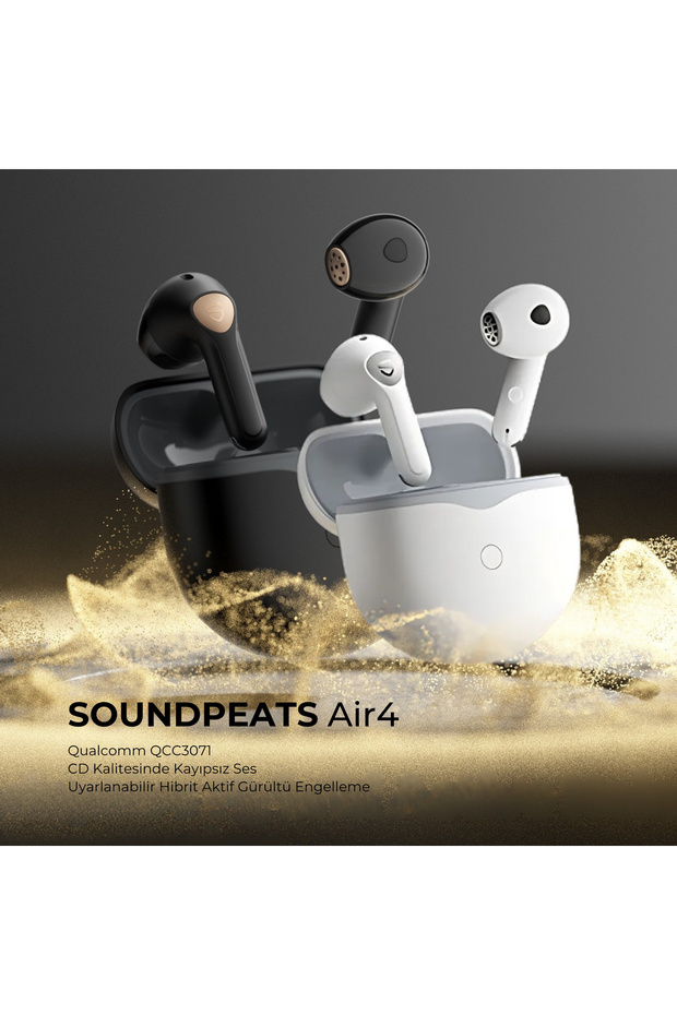 Air4 Kablosuz Kulaklık Bluetooth 5.3 Yapay Zeka ile Geliştirilmiş Arama Için 6 Mikrofon - 2
