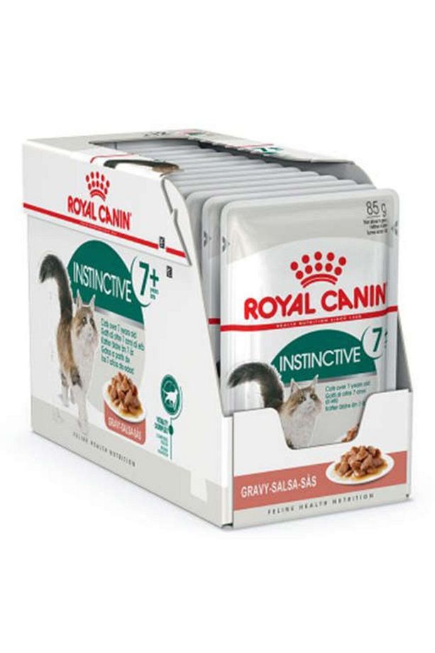 Instinctive 7 Yaş Ve Üzeri Sos Içerisinde Yaş Kedi Maması 12 X 85g (BOX) - 1