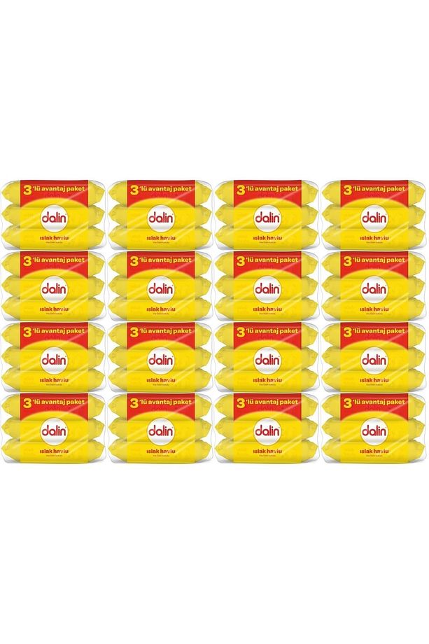 Islak Havlu Mendil Klasik 56 Yaprak 48 Li Set (2688 YAPRAK) Kapaklı Yeni - 1
