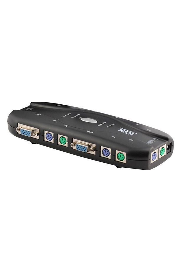 4 Port Ps2 Kvm Switch Ps2 Kvm Switch 4 Port Kvm Switch 4 Kasa 1 Pc Manuel Kvm Switch - 1
