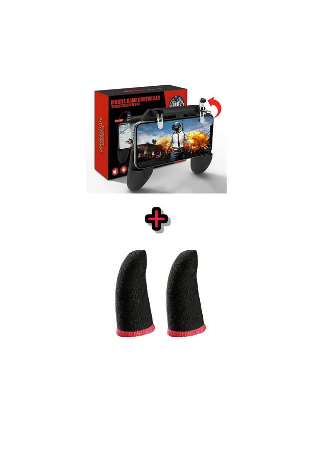 W10 Oyun Kolu Oyun Konsolu Tetik Joystick Ve Eldiven 1 Adet W10 1 Adet Eldiven Set - 5