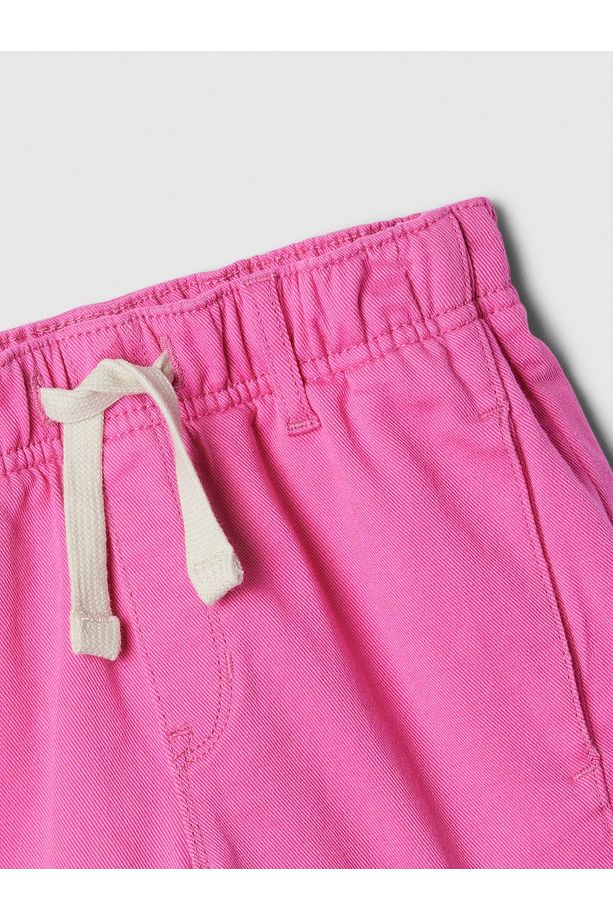 Kız Çocuk Pembe Easy Denim Pull-on Şort - 2
