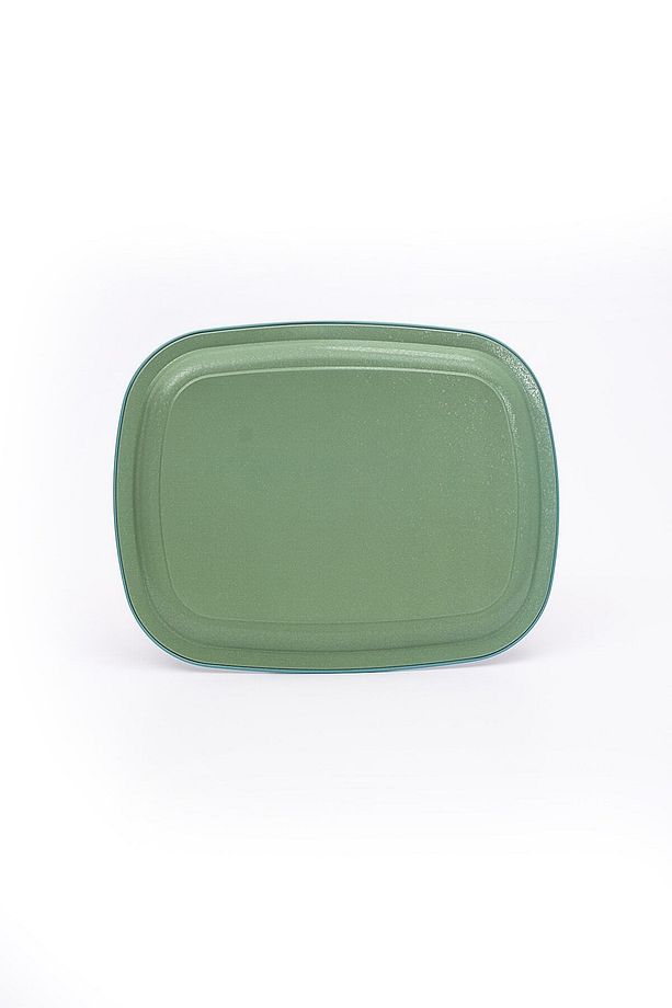 Ee171-9f Botanica Blue Desenli Oval Tepsi 24x31 Cm - 4