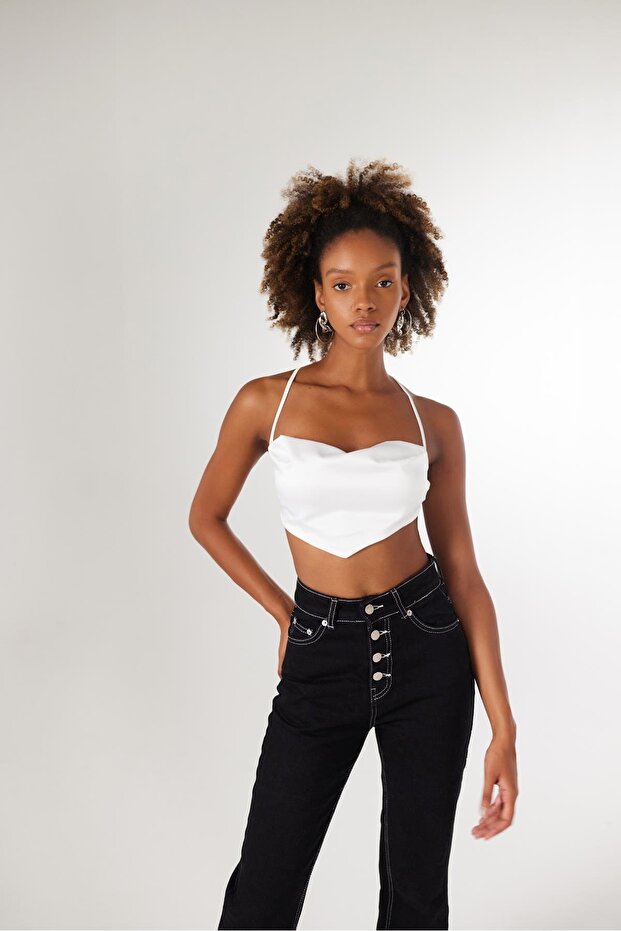 Shery Crop White