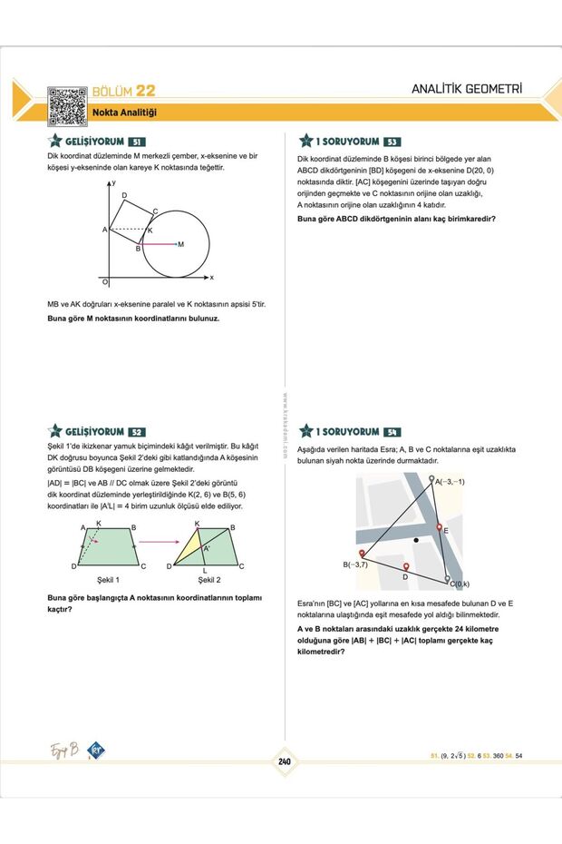 Eyüp B. Tyt Ayt Geometri Video Ders Kitabı - 8