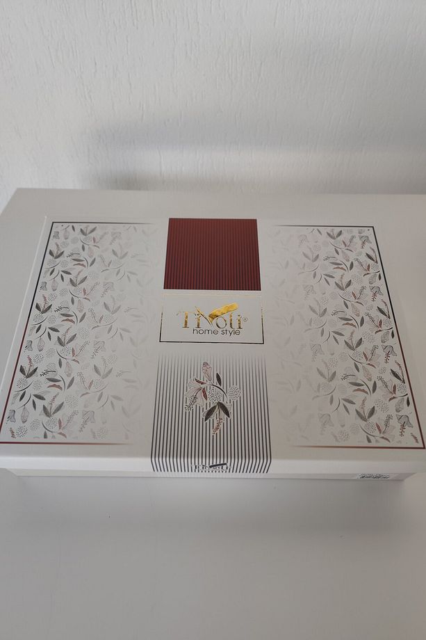 Tivoli Çift Kişilik Jakarlı Pike Takımı-4 Parça Yatak Örtüsü-220x240 cm-Kayısı - 6
