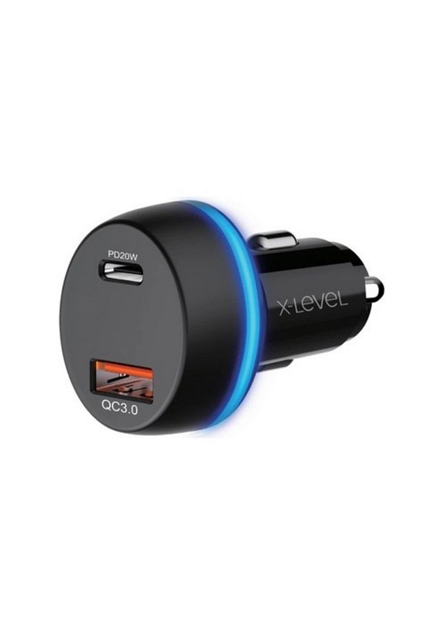 X-chargerdrive 20w Çift Portlu Hızlı Araç Şarj Aleti-pd&qc Destekli Type-c Ve Usb 3.0 Çıkışlı,xc4050 - 1