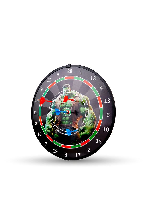 4 Oklu Mıknatıslı Dart Seti Çift Yönlü Manyetik Dart Askılı Dartboard - 2
