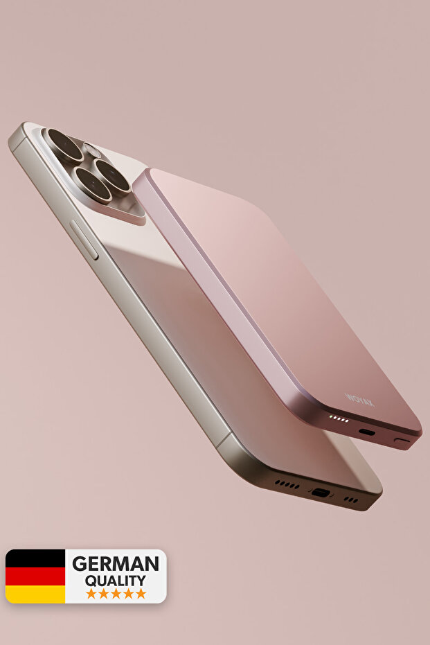Woyax Magsafe Powerbank 5000mAh Slim Hızlı Taşınabilir Batarya iPhone 11 12 13 14 15 16 17 Pro Max Samsung