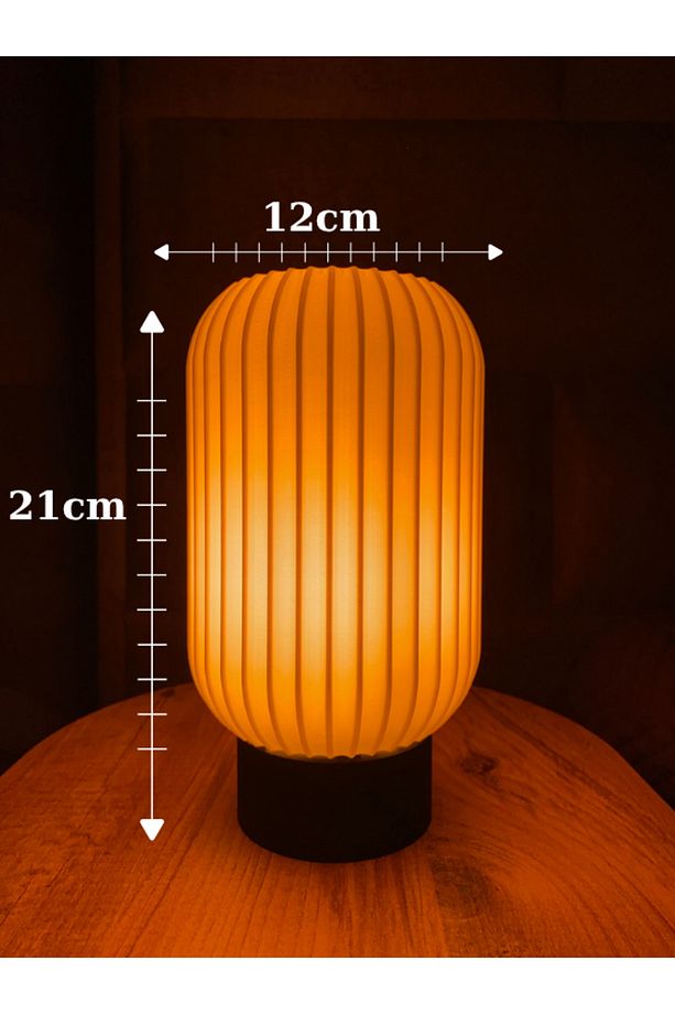 STRIA Minimalist Masa Lambası - LED Dekoratif Gece Lambası - 4