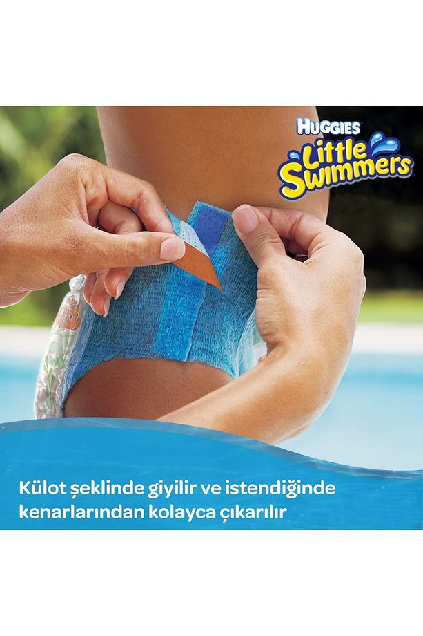 Little Swımmers Mayo Bebek Bezi Beden:5-6 (12-18KG) Tekli (İÇ ADET 11) - 5