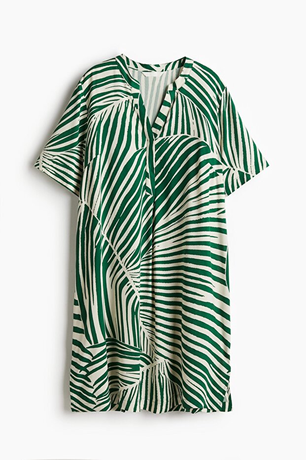 Viskoz Tunik Elbise - 5