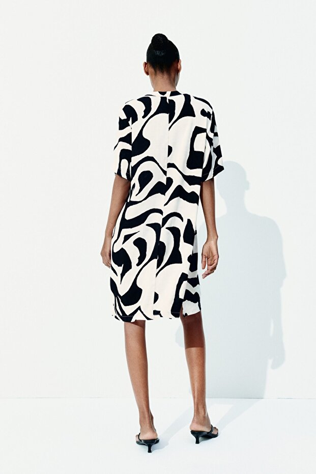 Viskoz Tunik Elbise - 3