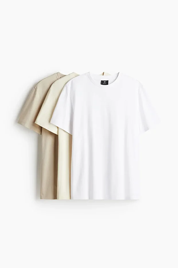 3'lü Regular Fit Tişört - 1